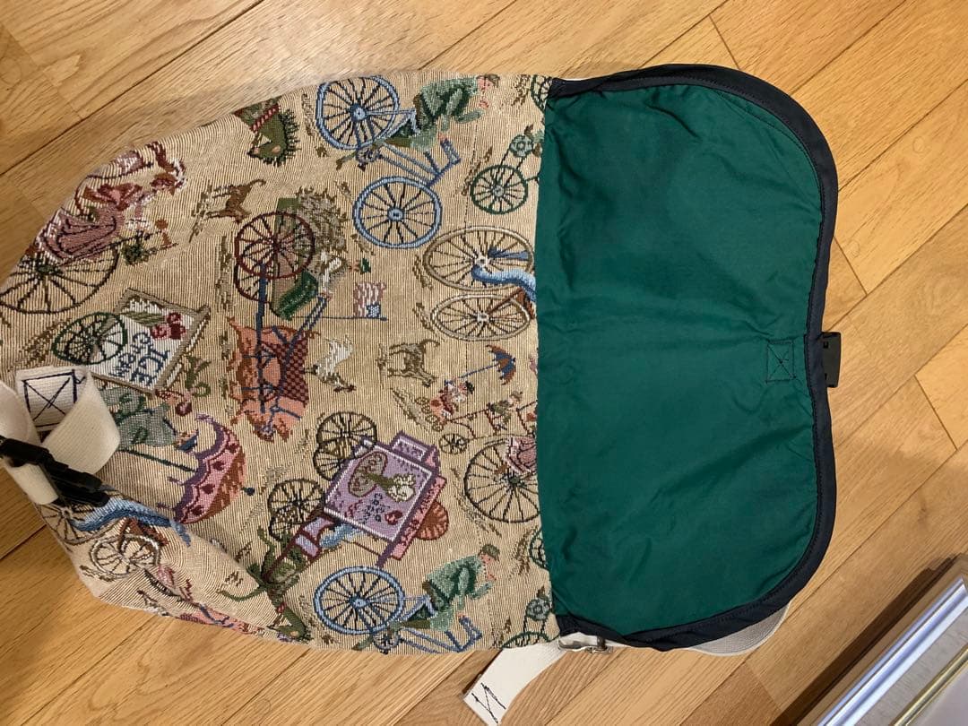 zobags メッセンジャーバッグ 自転車柄