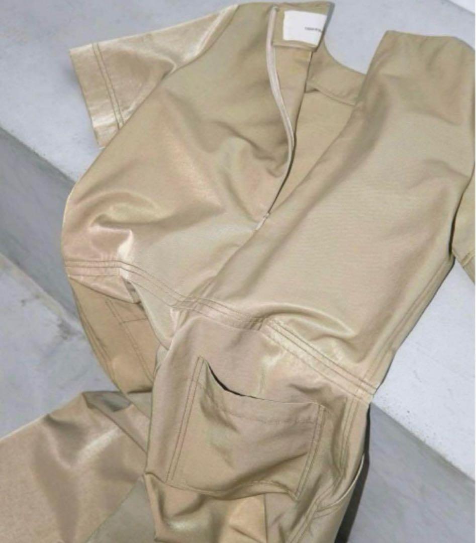 Halfsleeve Wide Combina todayful ベージュ