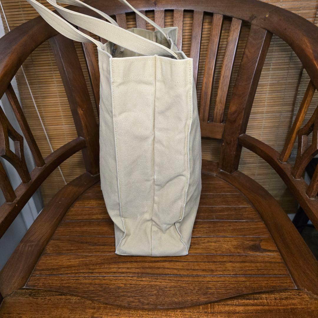 京都　一澤信三郎帆布鞄　トートバック　弁護士かばん　ベージュ