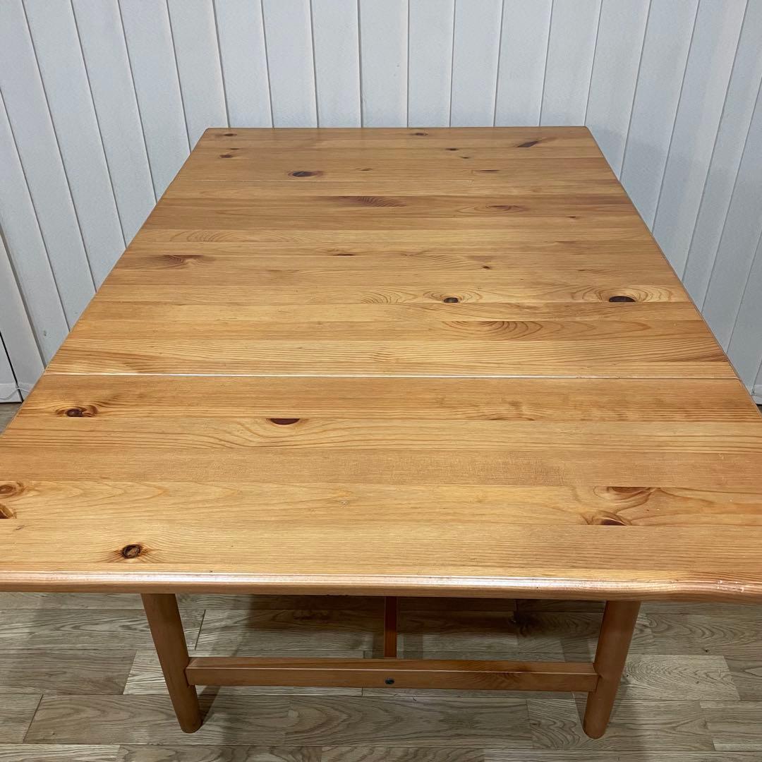 【廃番品】IKEA INGATORP インガートルプ ダイニングテーブル　天然木