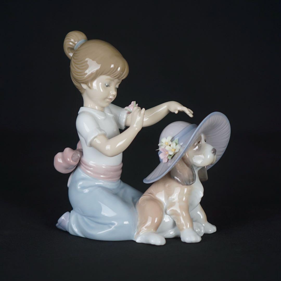 リヤドロ LLADRO おめかししようね 6862 フィギュリン