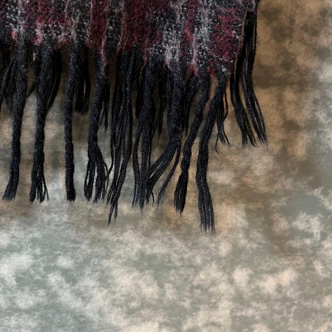 FENDI フェンディ ズッカ柄 ウールマフラー イタリア製 ビンテージ