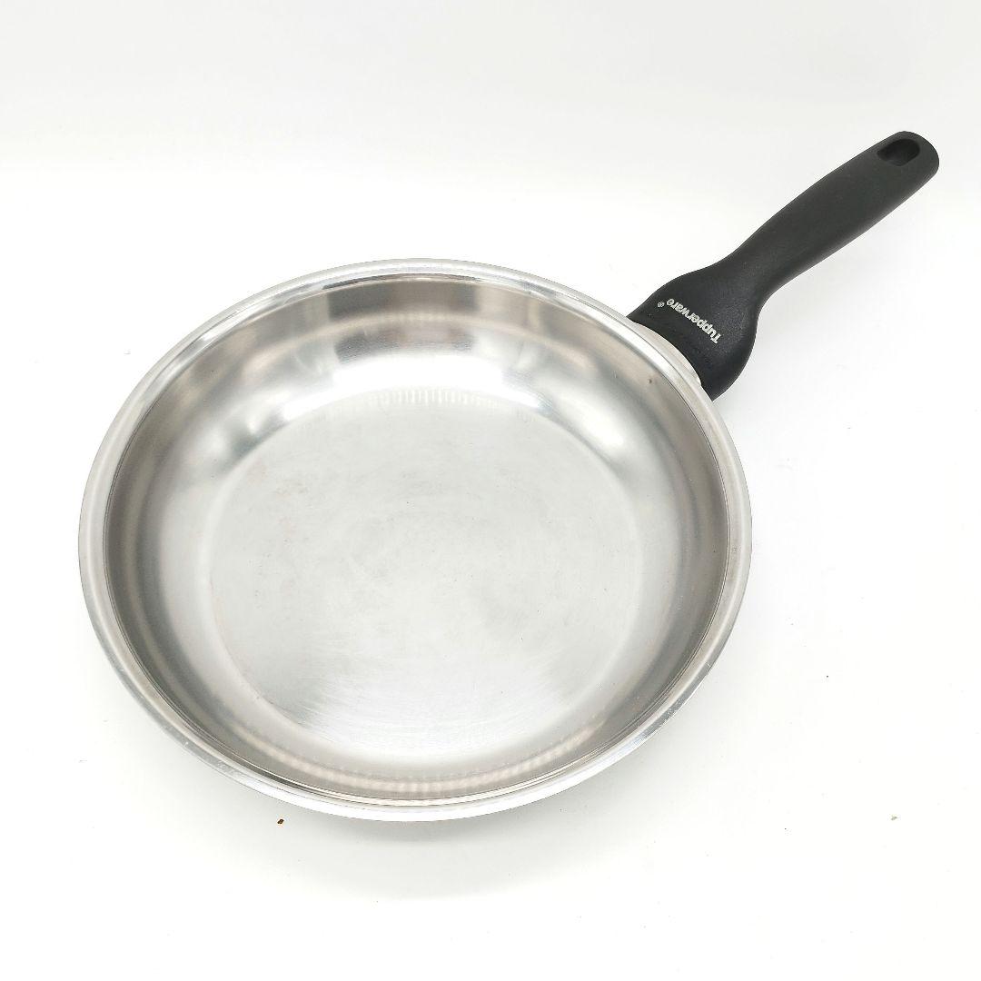 タッパーウェア　ステンレスフライパン　24cm　IH・ガス火対応