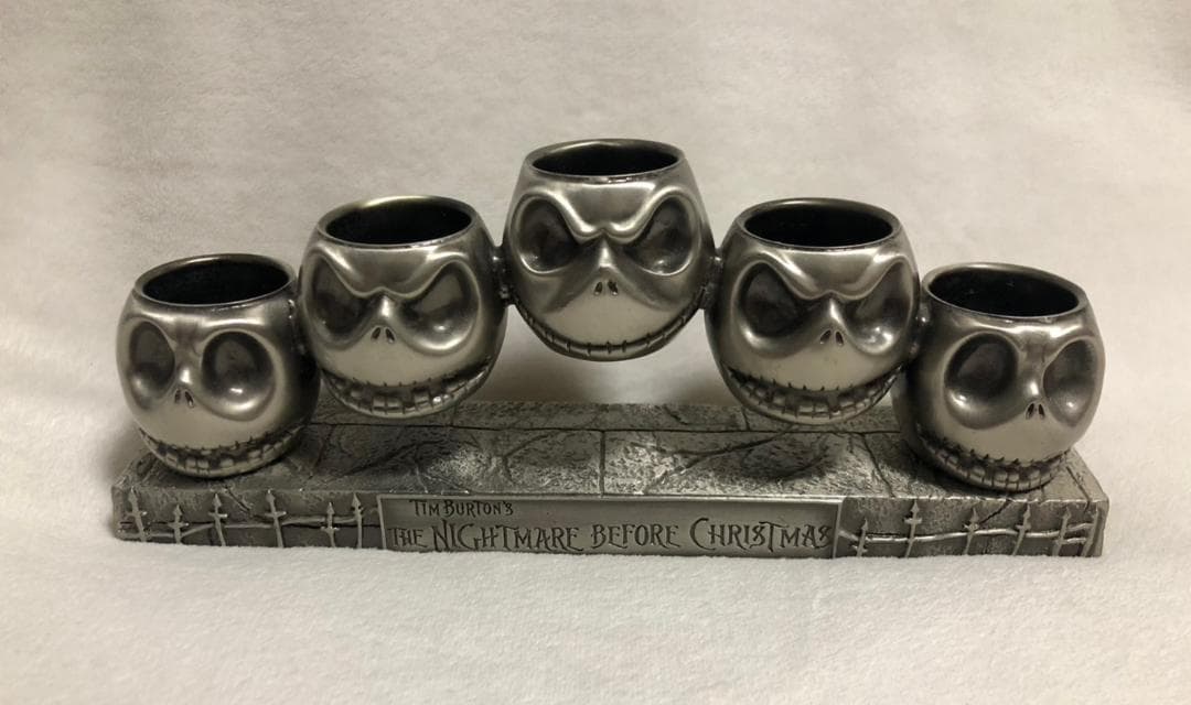 希少 TIM BURTON THE NIGHTMARE キャンドルスタンド 限定