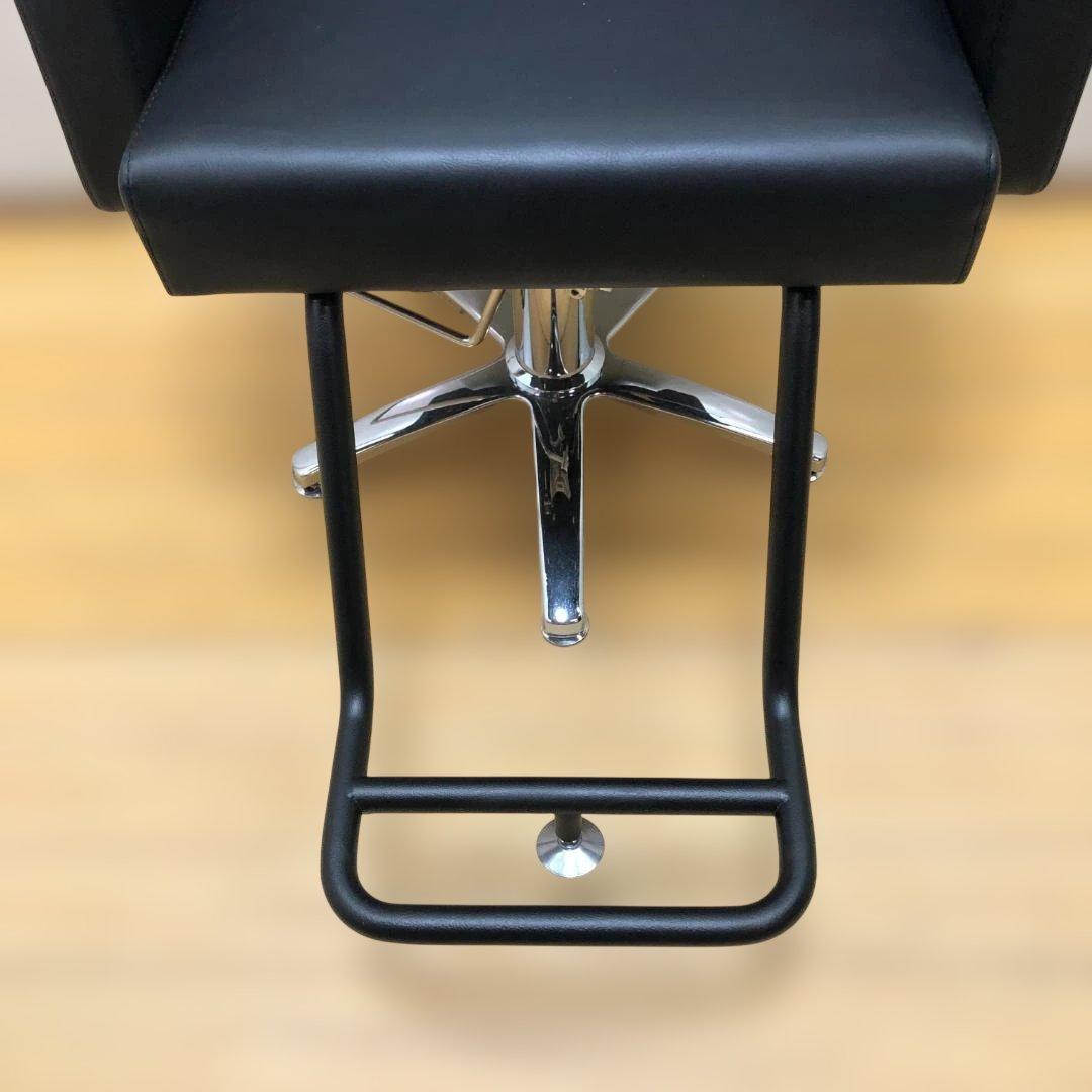 美品 バックシャンプー用 油圧昇降 ブラック 美容室 ヘッドスパ 112930