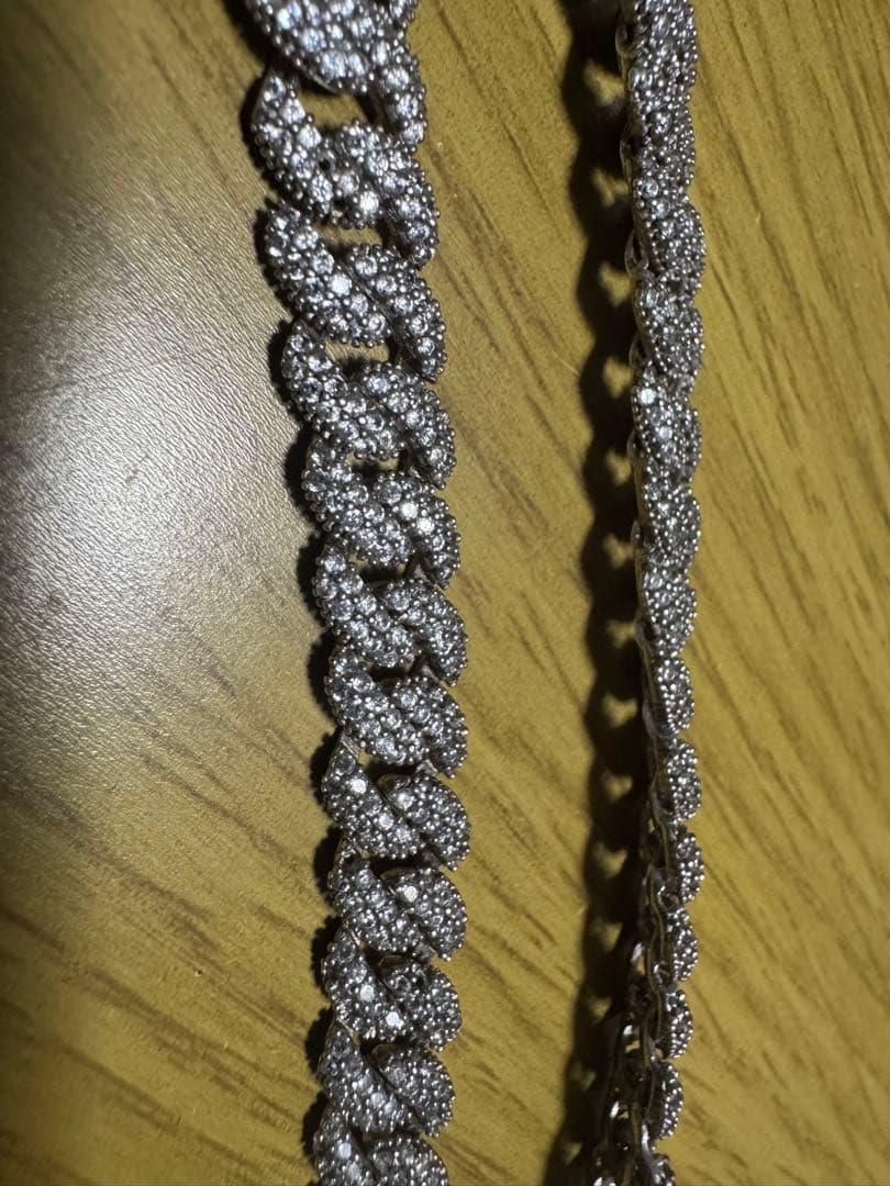 【総額20万超】AVALANCHE ダイヤモンド風ネックレスとブレスレットセット