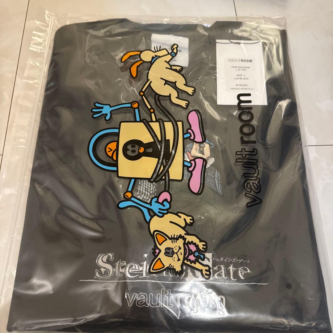 【L】vaultroom TIME MACHINE L/S TEE
