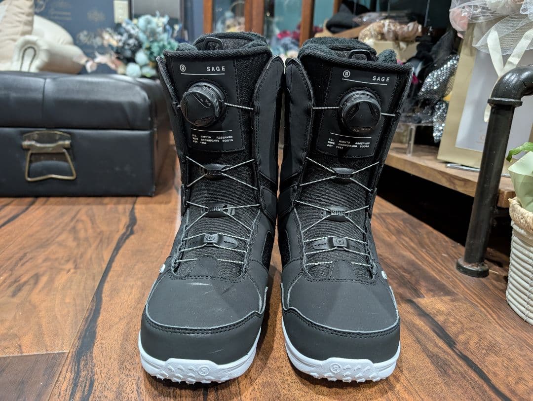 【25年12月13日保険書】RIDE SAGE スノーボードブーツ 26.5cm