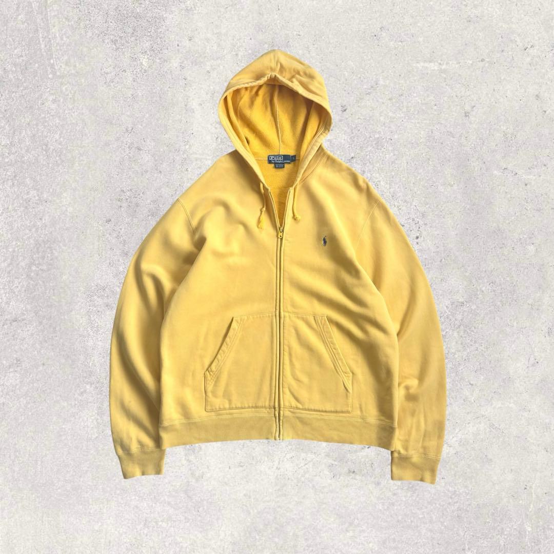 トップス 90s polo by ralph lauren zipp hoddie
