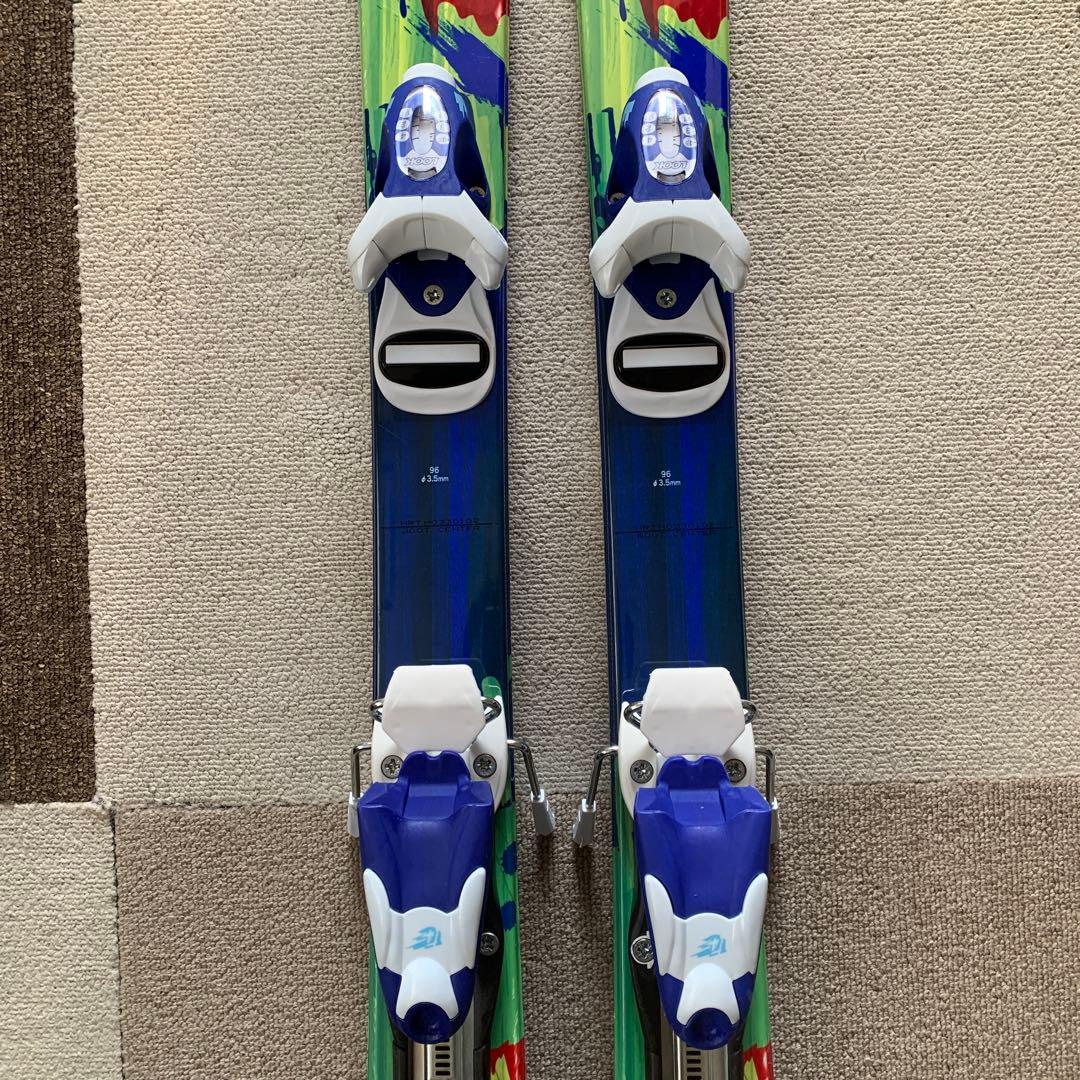 子ども用スキーセット　板96cm ストック90cm スキー靴19-20cm