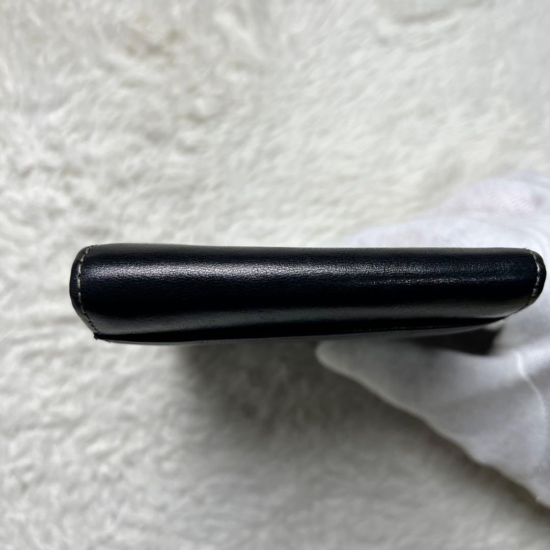 希少　Vivienne Westwood 折り財布　エンベロープ　切手　ブラック