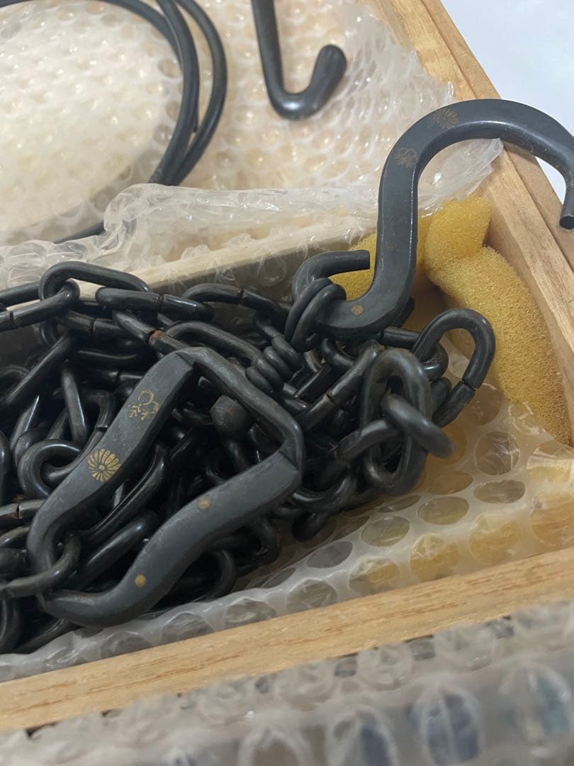 木村清五郎　象嵌　鐶鎖弦道具セット