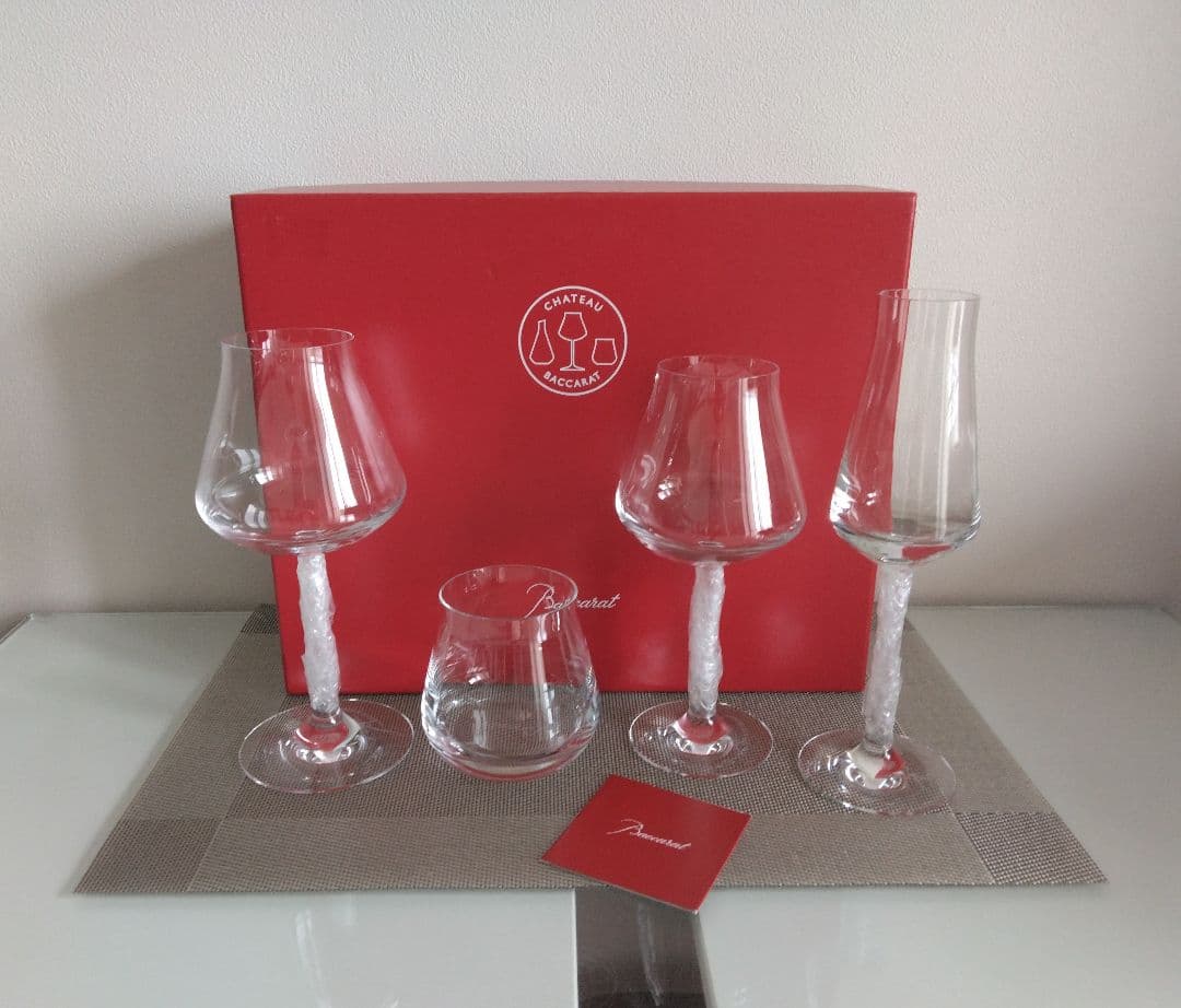 バカラ　マイシャトーバカラ　4客セット