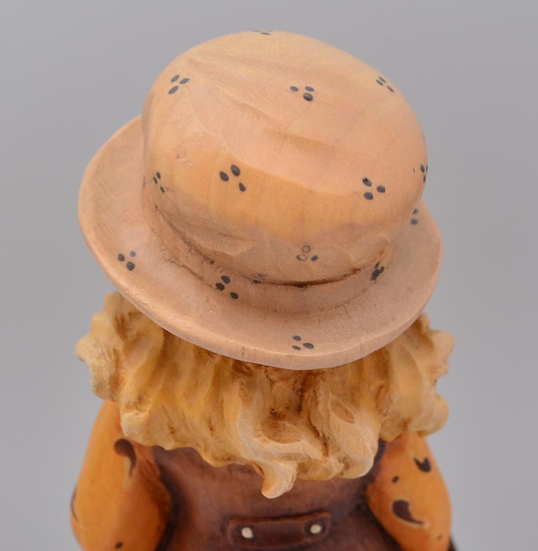 連れてって　アンリ　ANRI　イタリア　高さ16ｃｍ　木彫り人形　ヴィンテージ