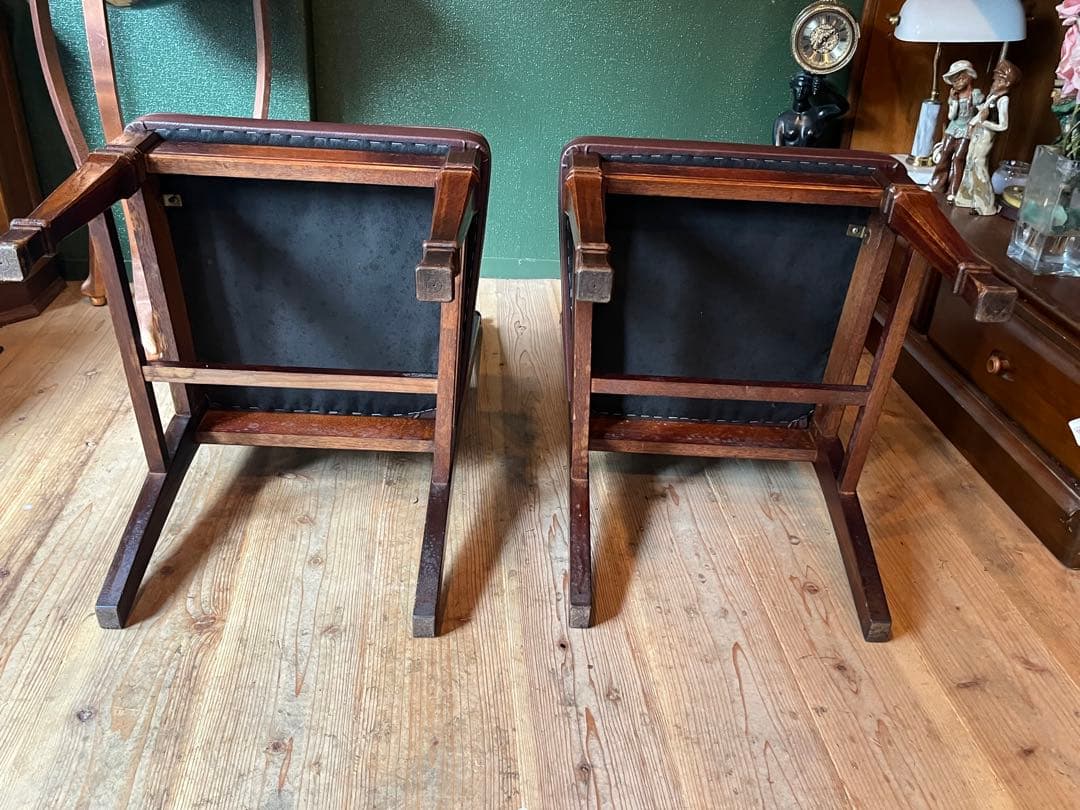 飛騨 キツツキ 椅子セット アンティーク インテリア 当時物 昭和レトロ 喫茶店