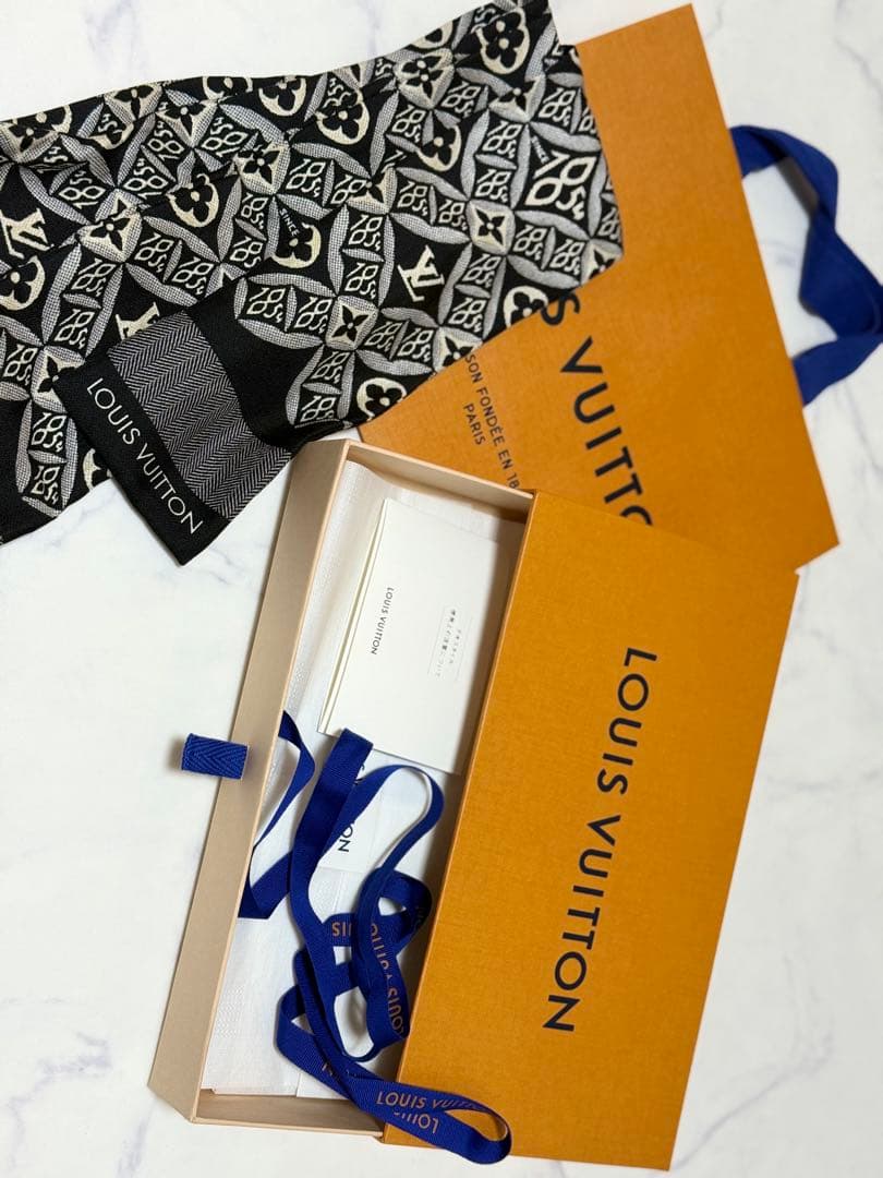 ルイヴィトン バンドー スカーフ モノグラム SINCE 1854 MP2825