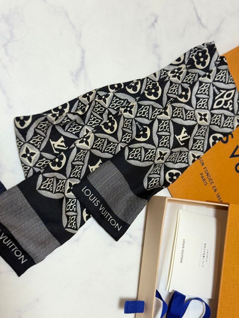 ルイヴィトン バンドー スカーフ モノグラム SINCE 1854 MP2825