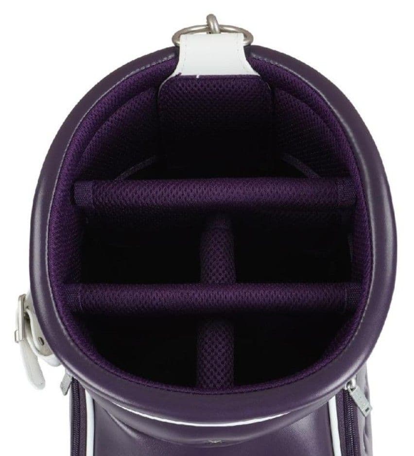 【新品】オノフ レディース　キャディバッグ 5口　パープル