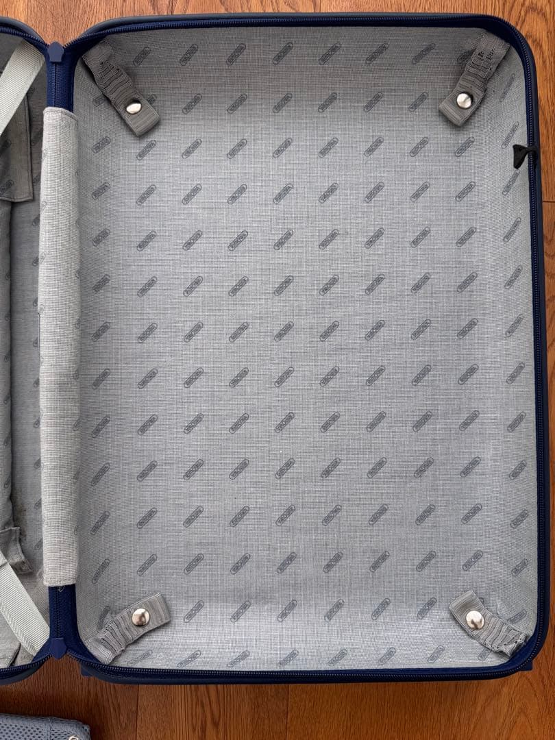 リモワ　サルサ　35L 美品　伸縮ハンドル新品交換済み　ブルー　機内持ち込み可