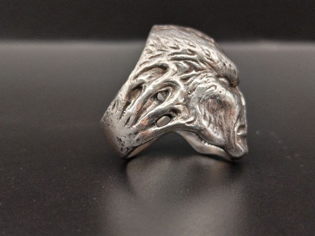 JAP工房◎スポーン◎マスク◎SPAWN◎仮面◎リング指輪◎シルバー925