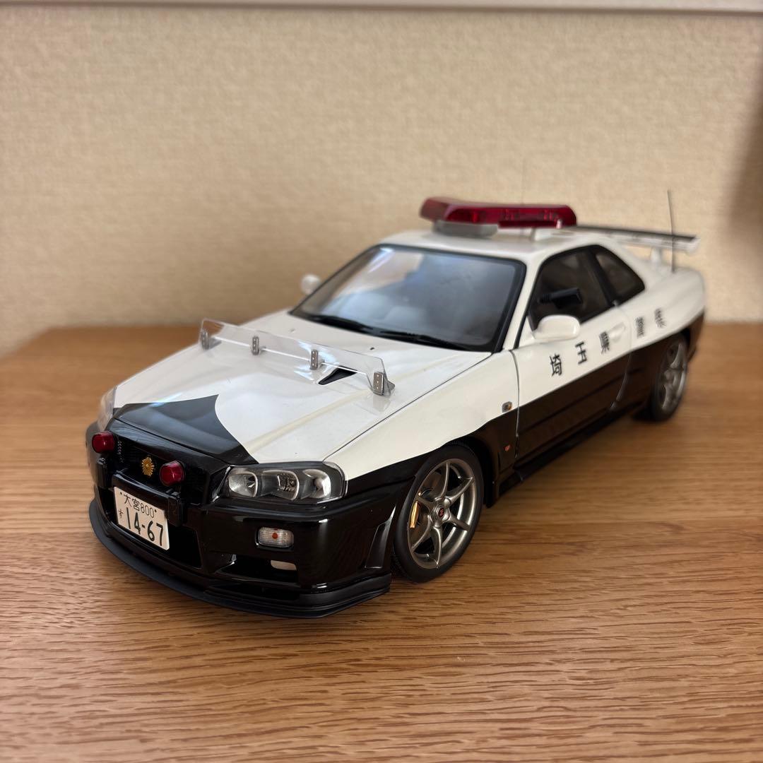 flowers for algernon1/18スカイラインR34パトカー