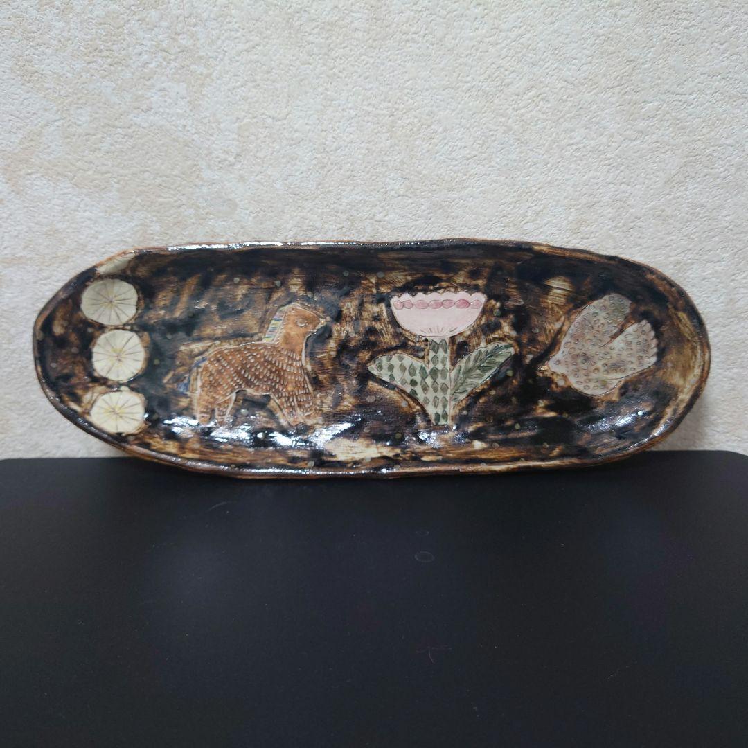 ミシャコシャ　馬　プレート　トレイ