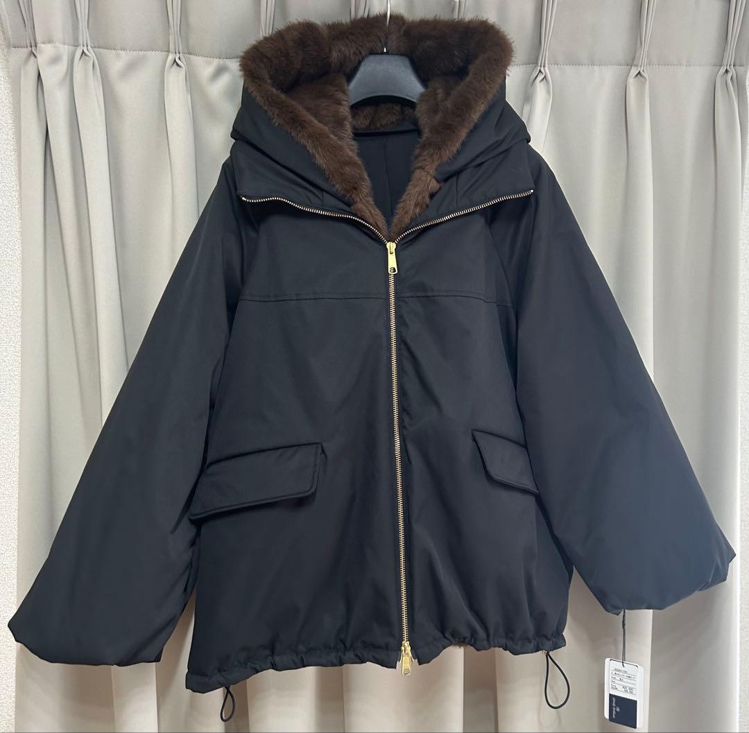 【最終価格】Gready Brilliant 取り外しファー中綿フードコート