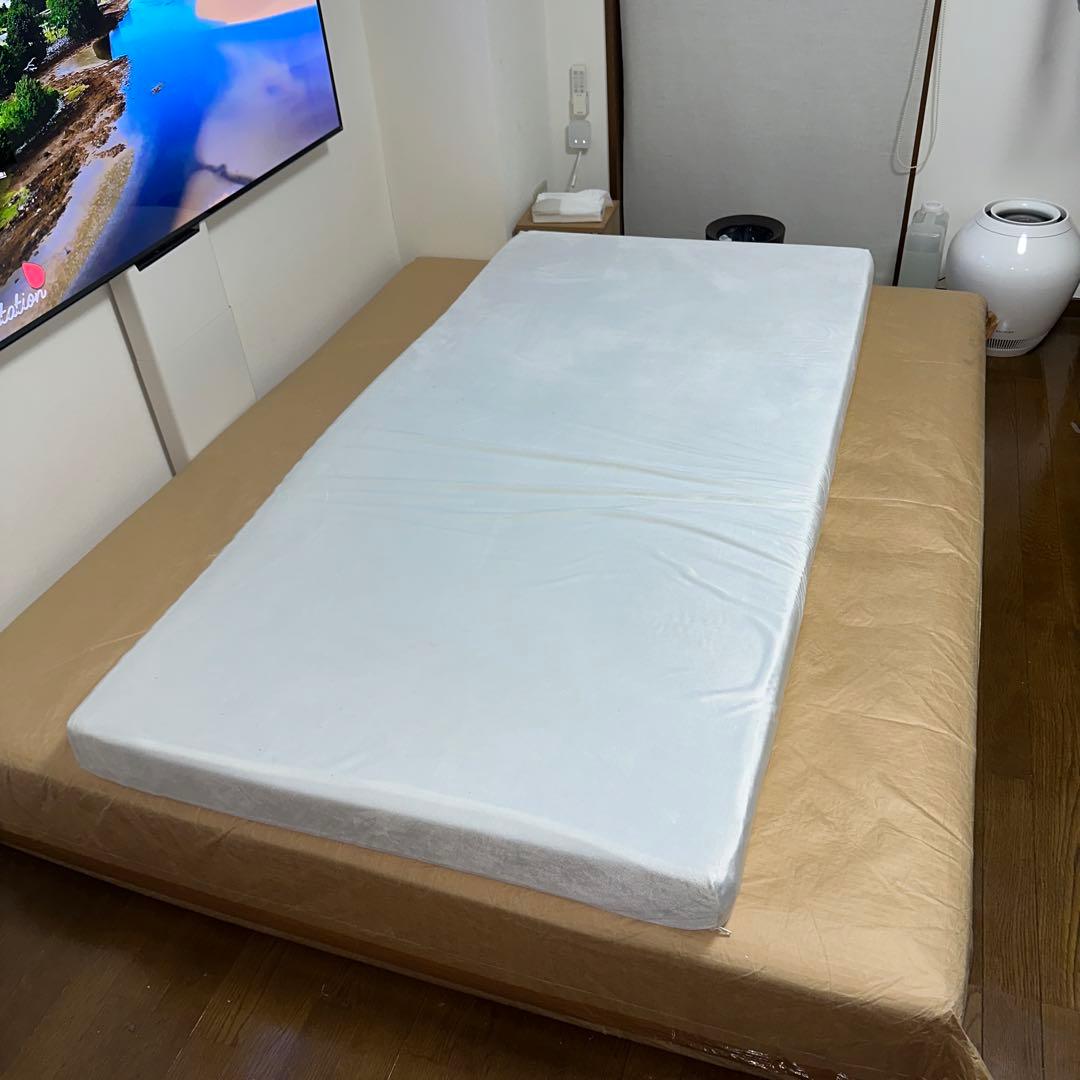 Motton 高反発マットレス シングル ホワイト