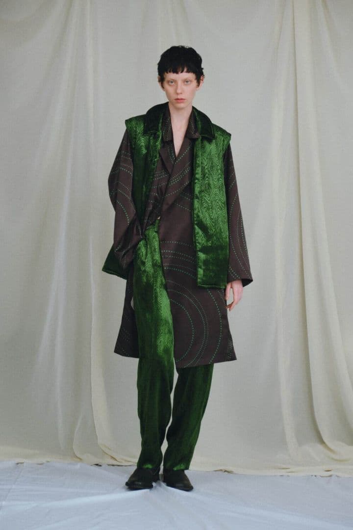 ［semoh］ Graphic Shirt＋Coat