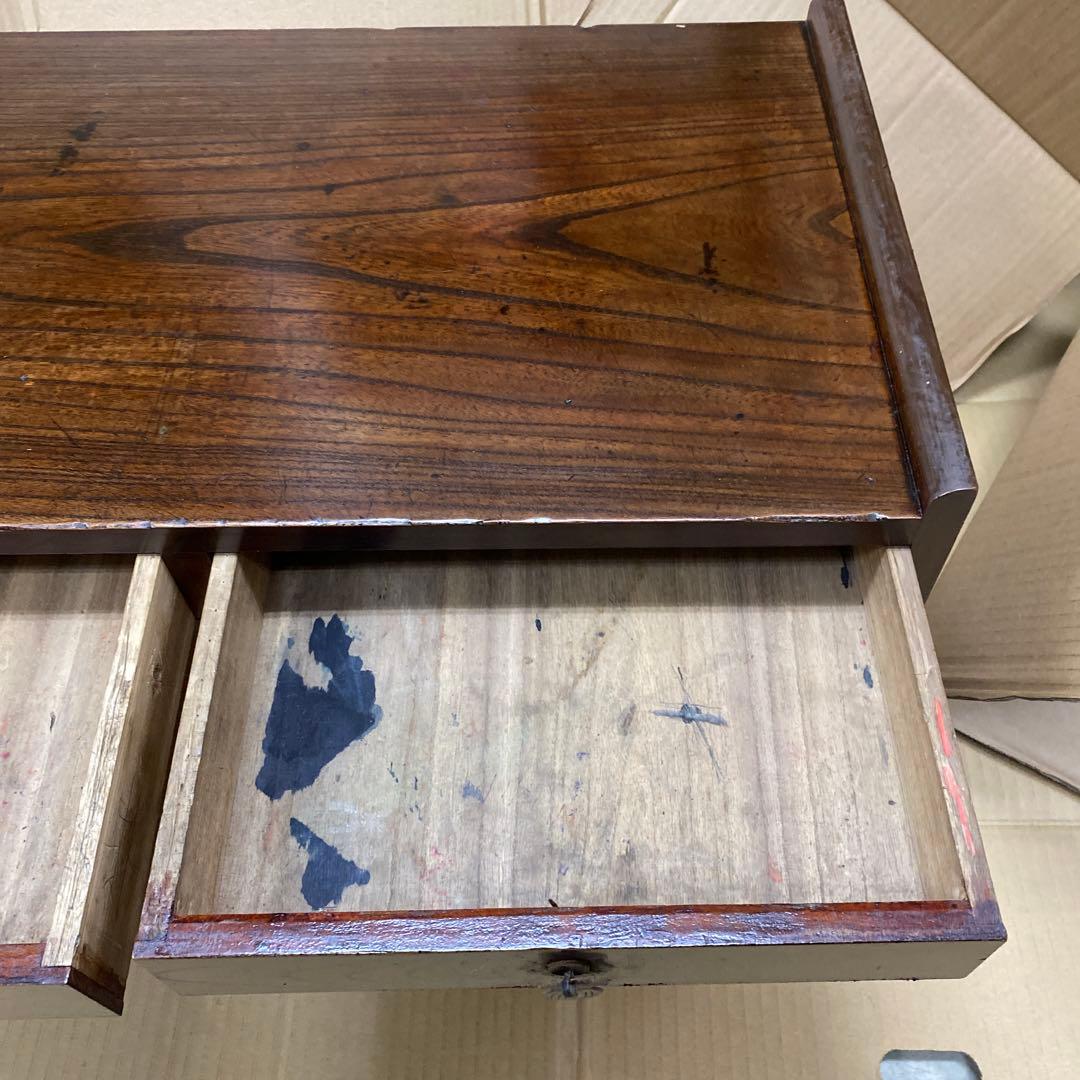 ☆当時物　昭和レトロ文机 3つの引き出し付き☆