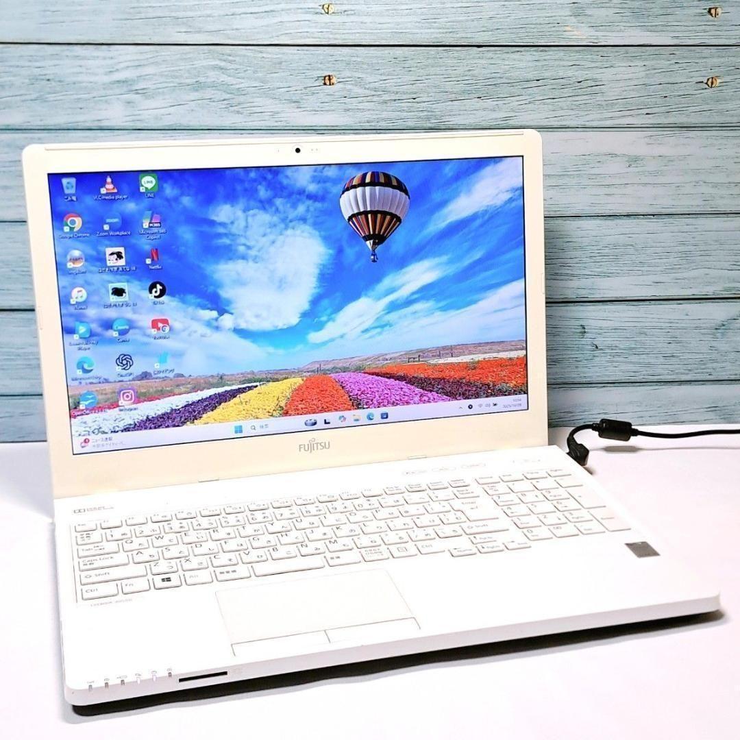 G77 設定済 富士通ノートパソコン i7/8GB Windows11