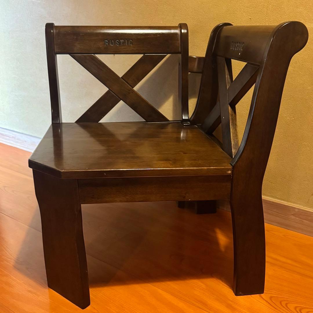 カリモク RUSTIC イス 椅子 ベンチ コーナーチェア