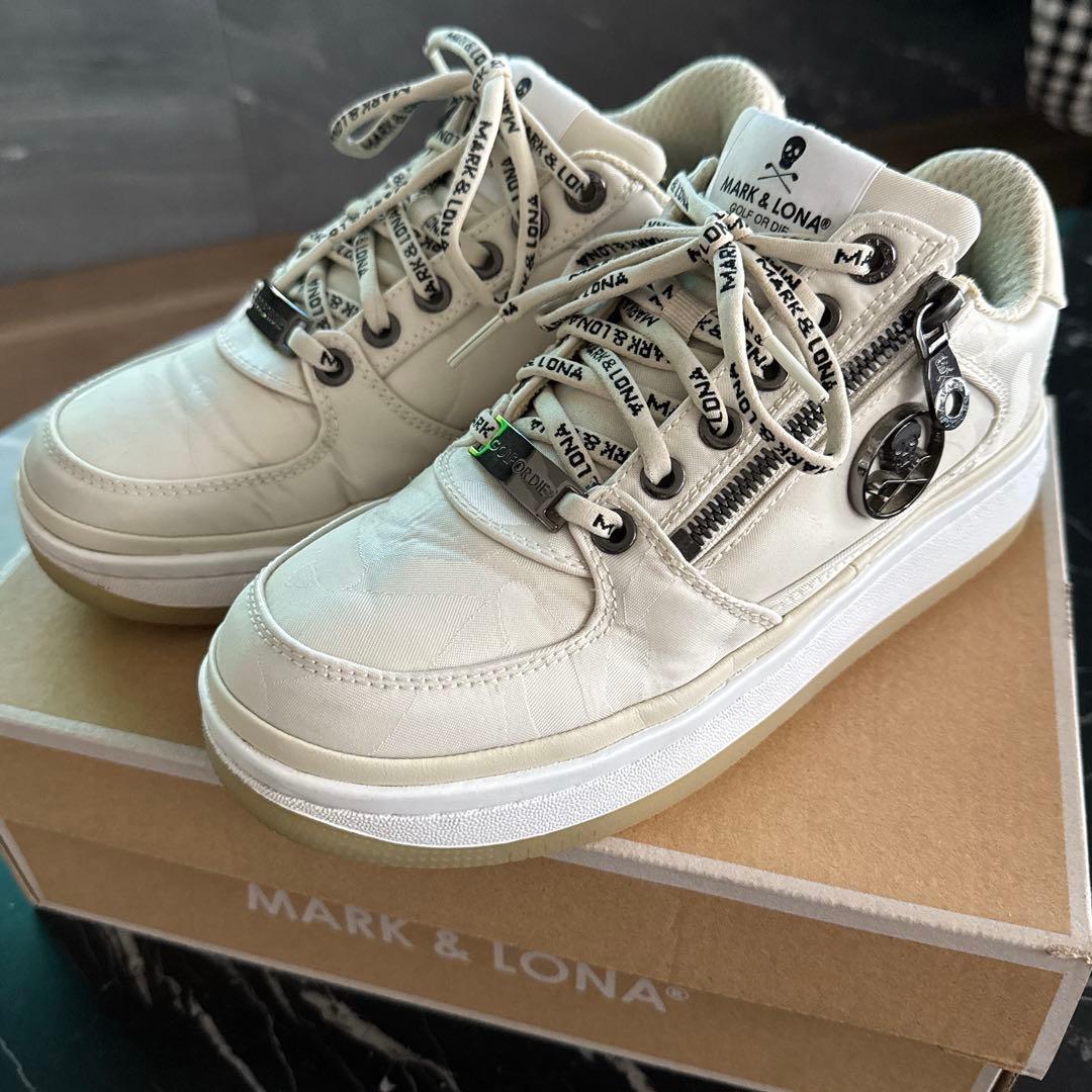 美品★MARK & LONA ゴルフシューズ 24 マークアンドロナ レディース