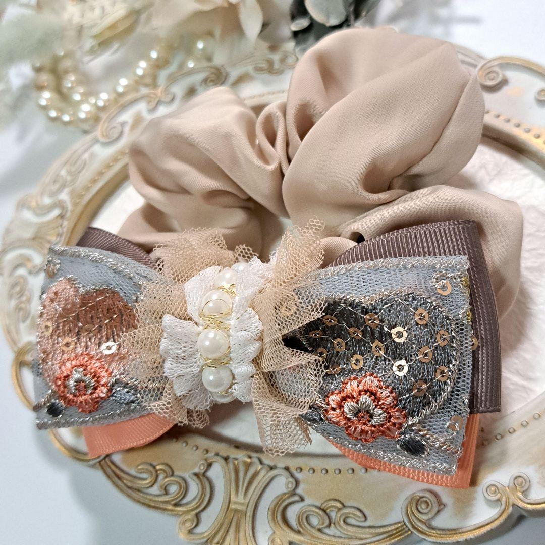 紅茶様お取引中⭐3058⭐❣️大人可愛い華やかアクセ❣️オリジナル✴インド