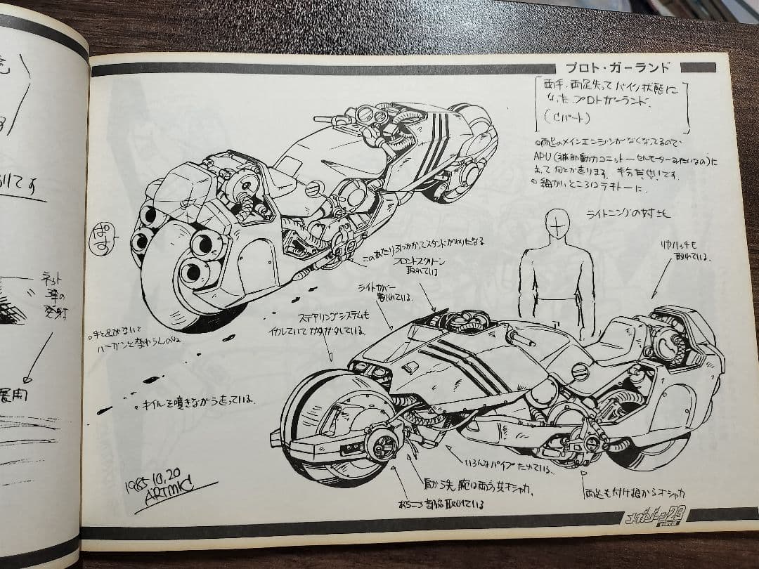 レア オフィシャル アート オブ メガゾーン23 パート1.２ MEGAZONE