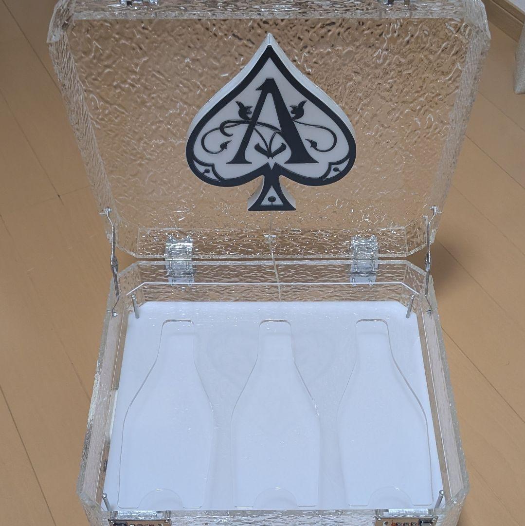 ボトルケース　LED　アタッシュケース ディスプレイ シャンパン　サプライズ