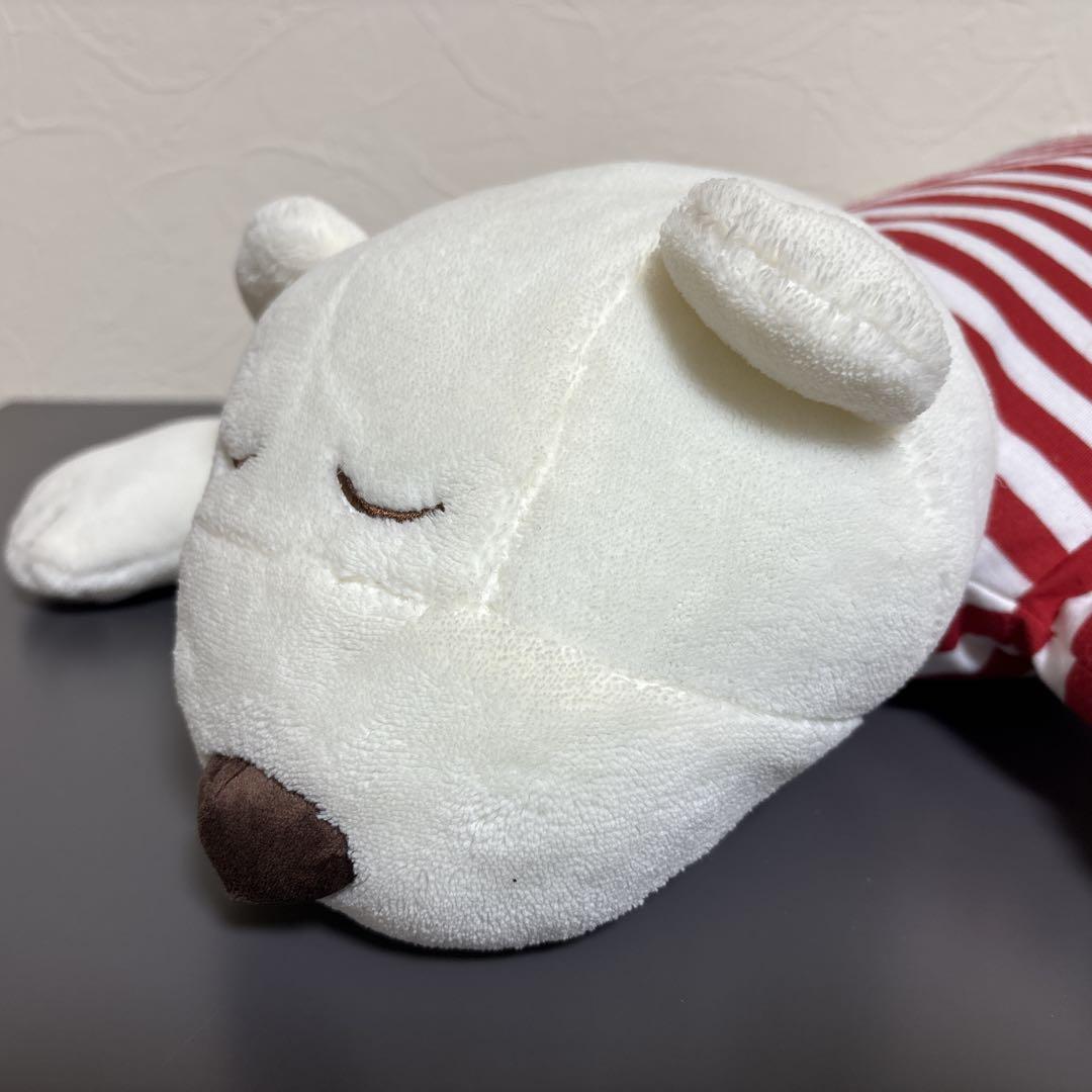 【美品】 ニトリ　ぬいぐるみ　ダキマクラ　シロクマ　ジナン2