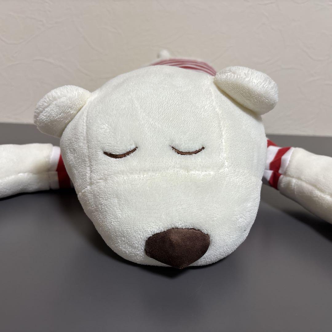 【美品】 ニトリ　ぬいぐるみ　ダキマクラ　シロクマ　ジナン2