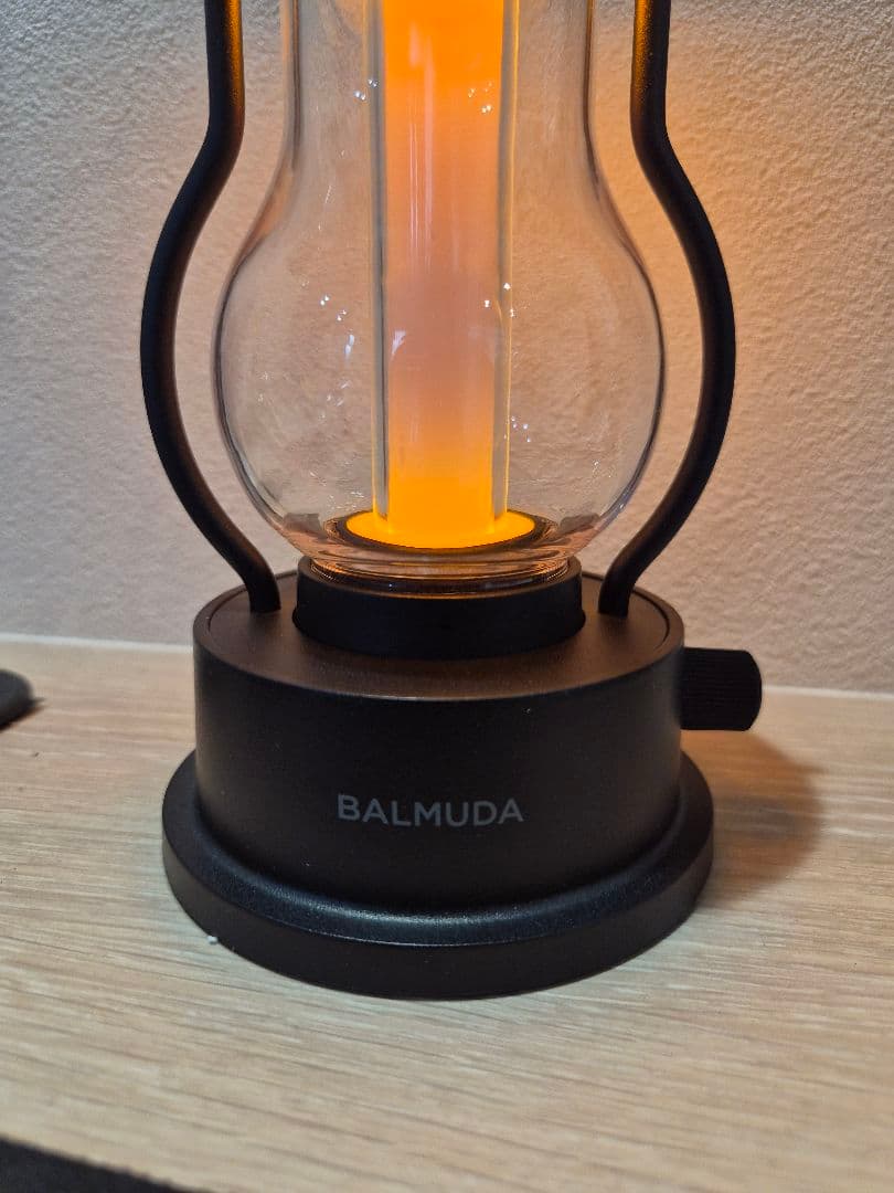 バルミューダ ザ・ランタン ブラック LED&アンドナット ランタンケース