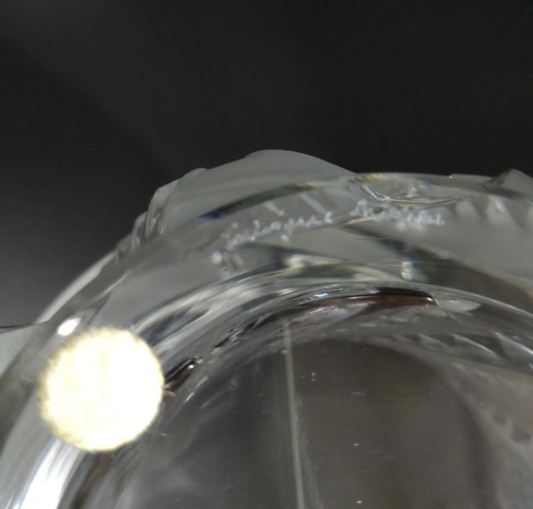 ルネラリック　LALIQUE ロベリア　Lobelia 植物シダ　VASE