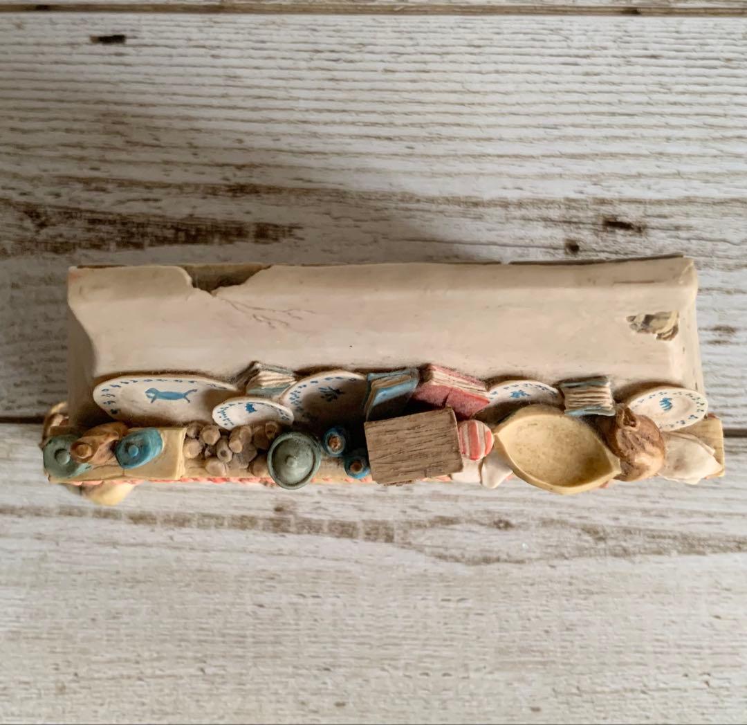 ブランブリーヘッジ 暖炉 フィギュア 置物 ボーダーファインアーツ