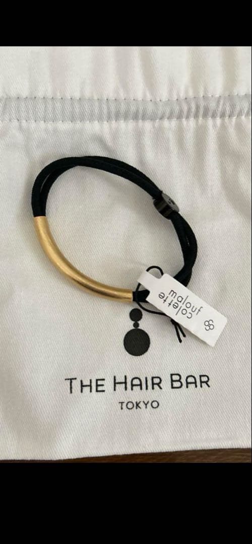 最終値下げ　新品未使用タグ付き　メタルチューブポニー　SATGLD