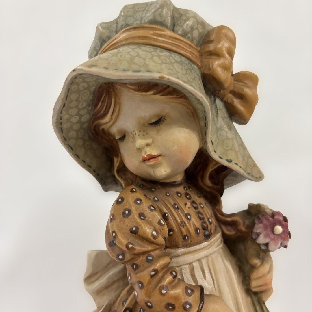 木製　置物　ANRI 4/400 Sarah Kay