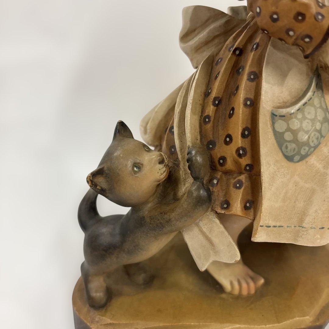 木製　置物　ANRI 4/400 Sarah Kay