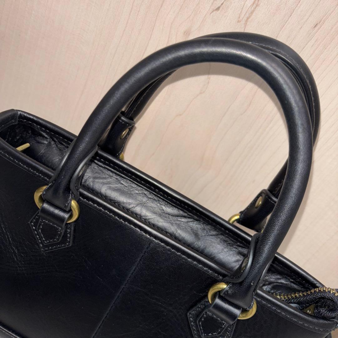 山崎DARGREE ミニトートバッグ メンズ 本革 Sサイズ