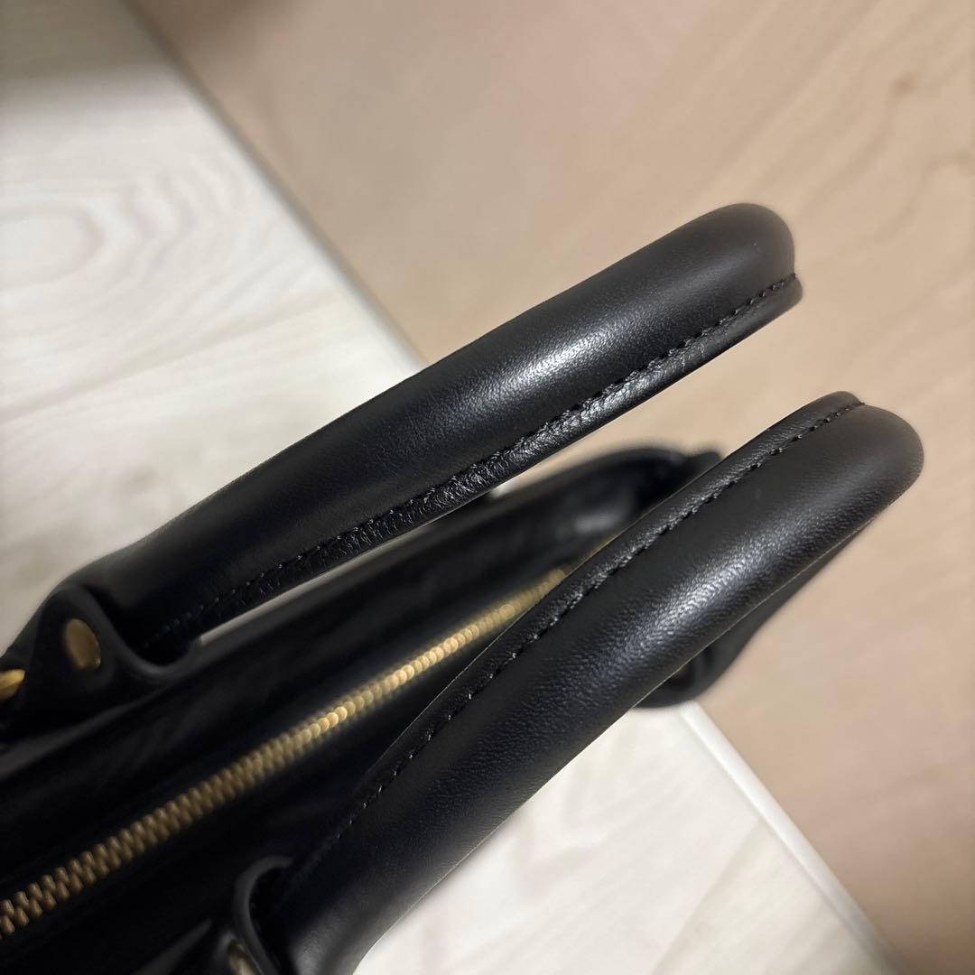 山崎DARGREE ミニトートバッグ メンズ 本革 Sサイズ