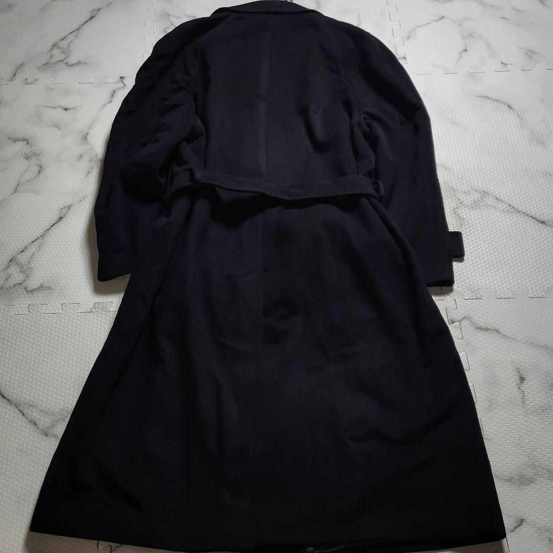 XXL相当 dunhill ステンカラーコート 総カシミヤ 2way ベルト