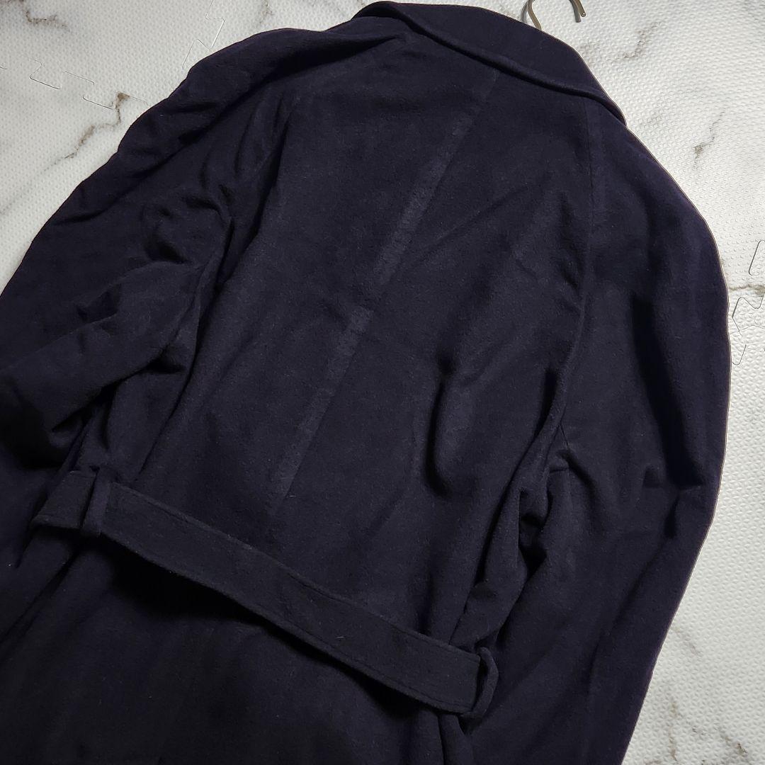 XXL相当 dunhill ステンカラーコート 総カシミヤ 2way ベルト