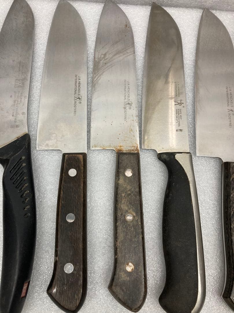 ヘンケルス ツヴィリング 三徳包丁 牛刀 ペティナイフ 計11本 まとめ