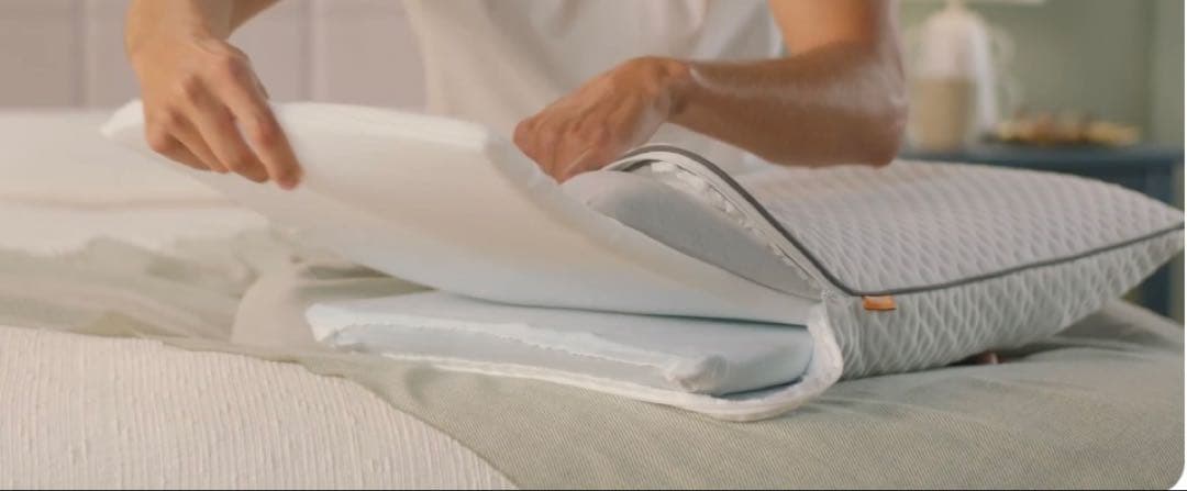 エマ・ピロー プレミアム　　体温を調節するカスタマイズ可能なピロー